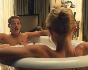 Hot scene Gwyneth Paltrow, Olivia Munn, Emily Lawrence Sexy - Mortdecai (2015) 