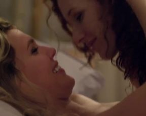 Celebrity Lesbian Video - Sharon Hinnendael, Jill Evyn Nude - Anatomy of a Love Seen (2014) 