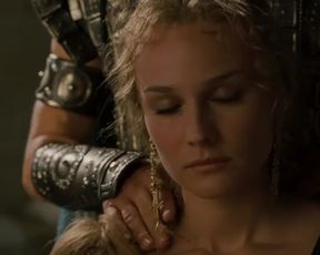 Hot scene Diane Kruger Nude - Troy (2004) 