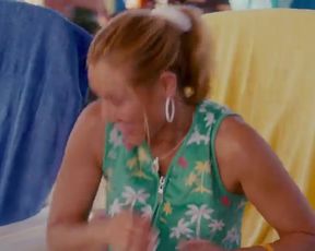 Sexy Salma Hayek, Maria Bello, etc Sexy - Grown Ups (2010) TV show scenes