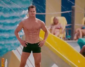 Sexy Salma Hayek, Maria Bello, etc Sexy - Grown Ups (2010) TV show scenes