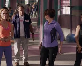 Sexy Salma Hayek, Maria Bello Sexy - Grown Ups 2 (2013) TV show scenes