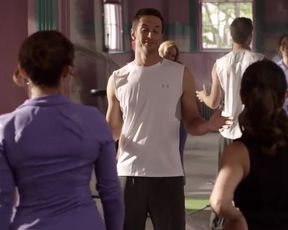 Sexy Salma Hayek, Maria Bello Sexy - Grown Ups 2 (2013) TV show scenes