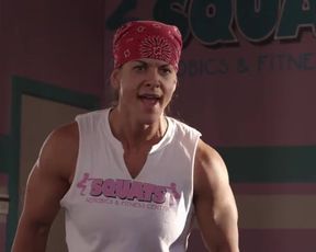 Sexy Salma Hayek, Maria Bello Sexy - Grown Ups 2 (2013) TV show scenes