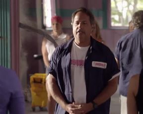 Sexy Salma Hayek, Maria Bello Sexy - Grown Ups 2 (2013) TV show scenes