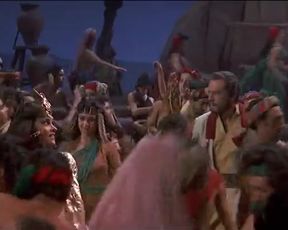 Sexy Gina Lollobrigida Sexy - Solomon and Sheba (1959) TV show scenes