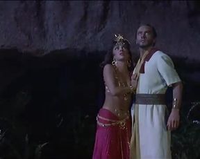 Sexy Gina Lollobrigida Sexy - Solomon and Sheba (1959) TV show scenes