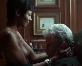 Sexy Elizabeth McLaughlin Sexy, Emayatzy Corinealdi Nude - Hand of God S01 E01 (2014) TV show scenes