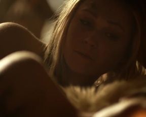 Sexy Eliza Taylor Sexy - The 100 S03E07 (2016) Lesbian-Hot Scene TV show scenes