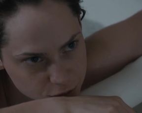 Actress Carole Weyers, Rachel Brosnahan, Alexia Fast Sexy - Manhattan s01-02 (2014) Nudity and Sex in TV Show