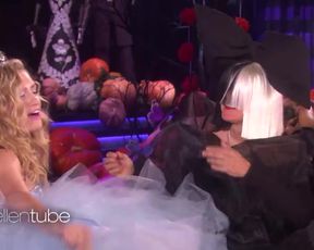 Sexy Beth Behrs Sexy - The Wickedly Fun - The Ellen DeGeneres Show 2016 TV show scenes