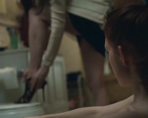 Naked scene Sarah Hay, Emily Tyra - Flesh and Bone (2015 ) s01e02-03 TV show nudity video