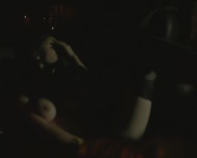 Nude Model in the Car - Alena