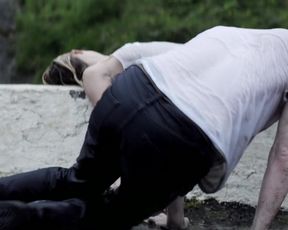 Hot scene Maika Monroe nude - Bokeh (2017) 