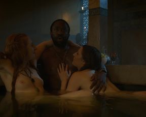 TV show scene Sarine Sofair nude Charlotte Hope - GAME OF THRONES (S04 E06) 