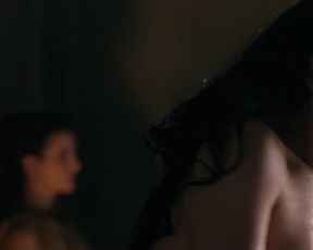 TV show scene Jessica Grace Smith, Lesley-Ann Brandt - Spartacus. Gods of the Arena s01e03 (2011) 