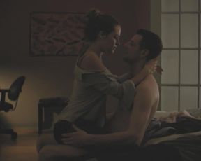 TV show scene Riley Keough - The Girlfriend Experience S01E01 (2016) (Tits, Masturbate) 