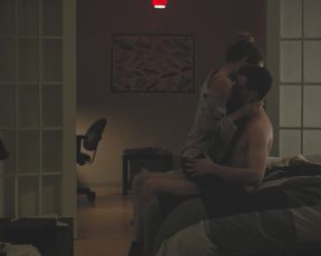 TV show scene Riley Keough - The Girlfriend Experience S01E01 (2016) (Tits, Masturbate) 