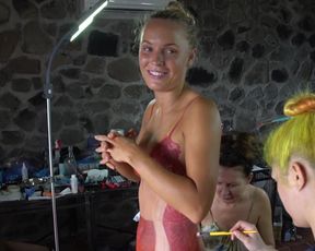 Lindsey Vonn, Caroline Wozniacki, Ronda Rousey nude- Behind The Tanlines (2016)