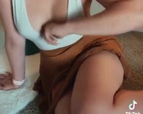 TikTok Natural Tits - Topless Challenge