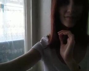 Amateur schoolgirl is taking off her clothes - Shot on an iPhone