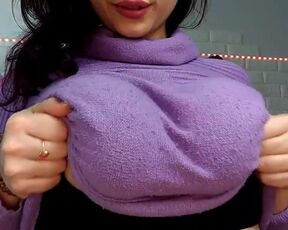 The ebony-haired damsel controlled to glob her jugs wherever she could and wherever she couldn't by misschillabit - BOOBS RADAR