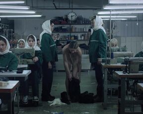 Sandra von Ruffin, Mariana Novak, etc - The Penal Colony (2017) Topless Film Scene