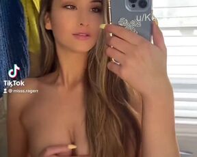 A fresh instagram mask conquers the expanse of TikTok Bare by missrager - Topless TikTok