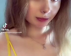 Wow, what's going on? A new adult TikTok challange. Is it just me or is she really getting laid?