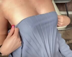 Baby teases with her small but firm tits by AliceOF00 - TikTok HOT