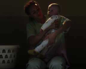 Michelle De Swarte - The Baby s01e01 (2022) Lactation horror movie scene