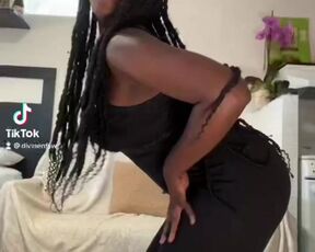 African chick with dreadlocks crams up her TikTok with hilarious nudes by enlightenedbabe - BOOBS RADAR