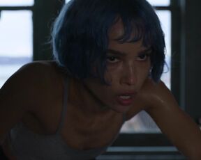 Zoe Kravitz - Kimi (2022) Naked Scene