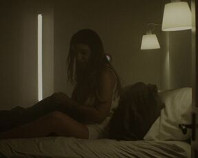 Alexys Gabrielle, Emily Atack - Dark Cloud (2022) Topless Scene