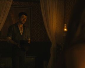 Abigail Cowen - Redeeming Love (2022) Topless Scene