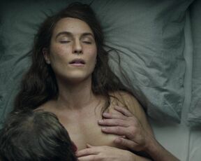 Noomi Rapace nude – Lamb (2021) Topless Celebs Sex scene