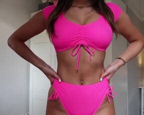 Sexy Esme Saffron - Not topless (SWIMWEAR Fitting)