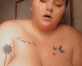Tiktok Masturbation by BBW Super Boobs Girl