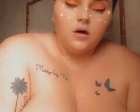 Tiktok Masturbation by BBW Super Boobs Girl