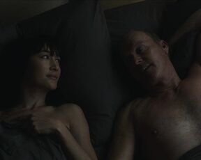 Maggie Q hot - The Protege (2021) Bedroom Scene