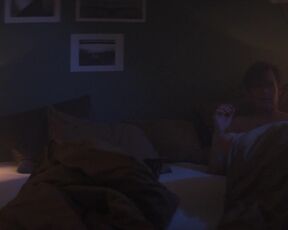 Mie Gren hot - We'll always have Paris (2021) Lesbian kiiss and Failed sex scene