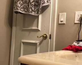 Sexy Nimph a Bath - SpyCam (Hot Topless Small Tits)