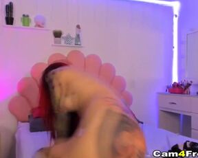 Big Boobs Her Big Toy live on camera