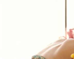 Coercion to undress by two girls. Triple fun boobs