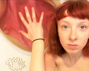 Museum and Naked Busty Young Girl