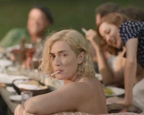 Kate Winslet nude, Noemie Merlant topless - Lee (2023)