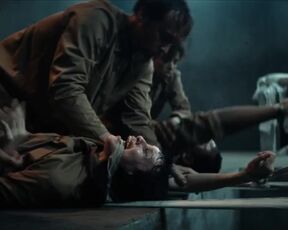 Natalia Tena naked, Milena Smit nude - The Platform 2 (2024) raped sex scene