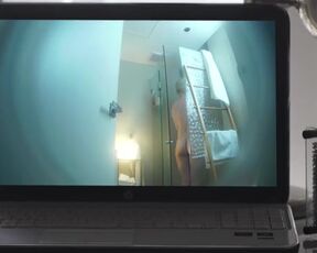 Kasia Stelmach naked. Blur (2022) Peeping Hidden Cam Movie Scene