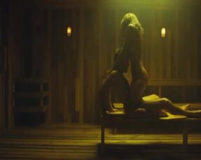 Natasha Henstridge naked. Riders (2002) nude movie scenes