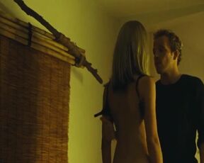 Natasha Henstridge naked. Riders (2002) nude movie scenes